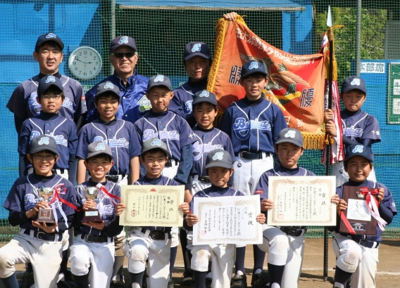 朝日旗争奪　第43回　関東団地少年野球大会千葉支部　ジュニアの部　優勝
