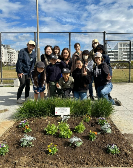 【千葉市花いっぱい活動】秋の花植えを行いました